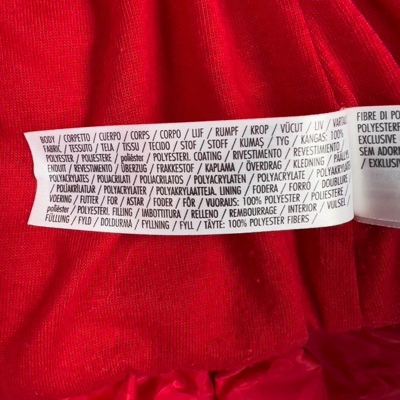 Disney Princess Elena of Avalor Girls Kids Ruffle Puffer Jacket Size 3 Winter - Picture 7 of 8